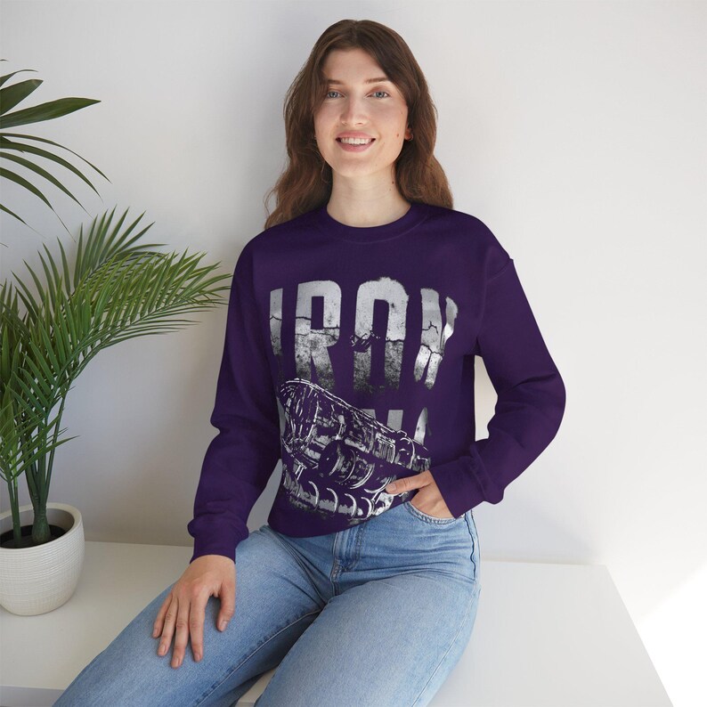 Ironman Graphic T-Shirt & Sweatshirt (Vintage Engine Print) image 11