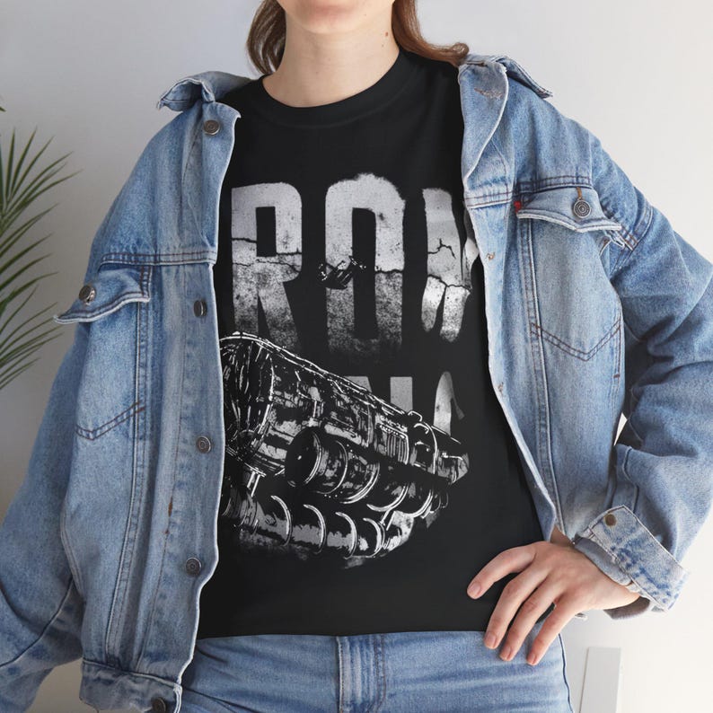 Ironman Graphic T-Shirt & Sweatshirt (Vintage Engine Print) image 2