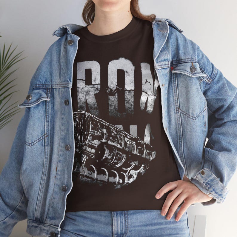Ironman Graphic T-Shirt & Sweatshirt (Vintage Engine Print) image 4