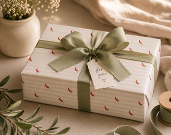 Chili Wrapping Paper | Gift Wrap Roll