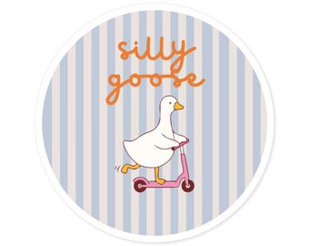 Silly Goose Sticker | Vinyl Sticker