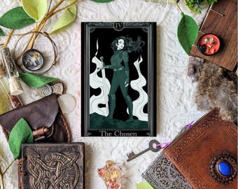 The Chosen Tarot Card Character Art