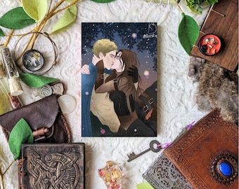 Burdened by Mist and Sorrow The Kiss in the Woods Card Character Art