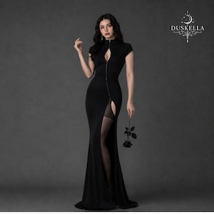 gothic semi formal dresses MOTHER-OF-THE-GROOM