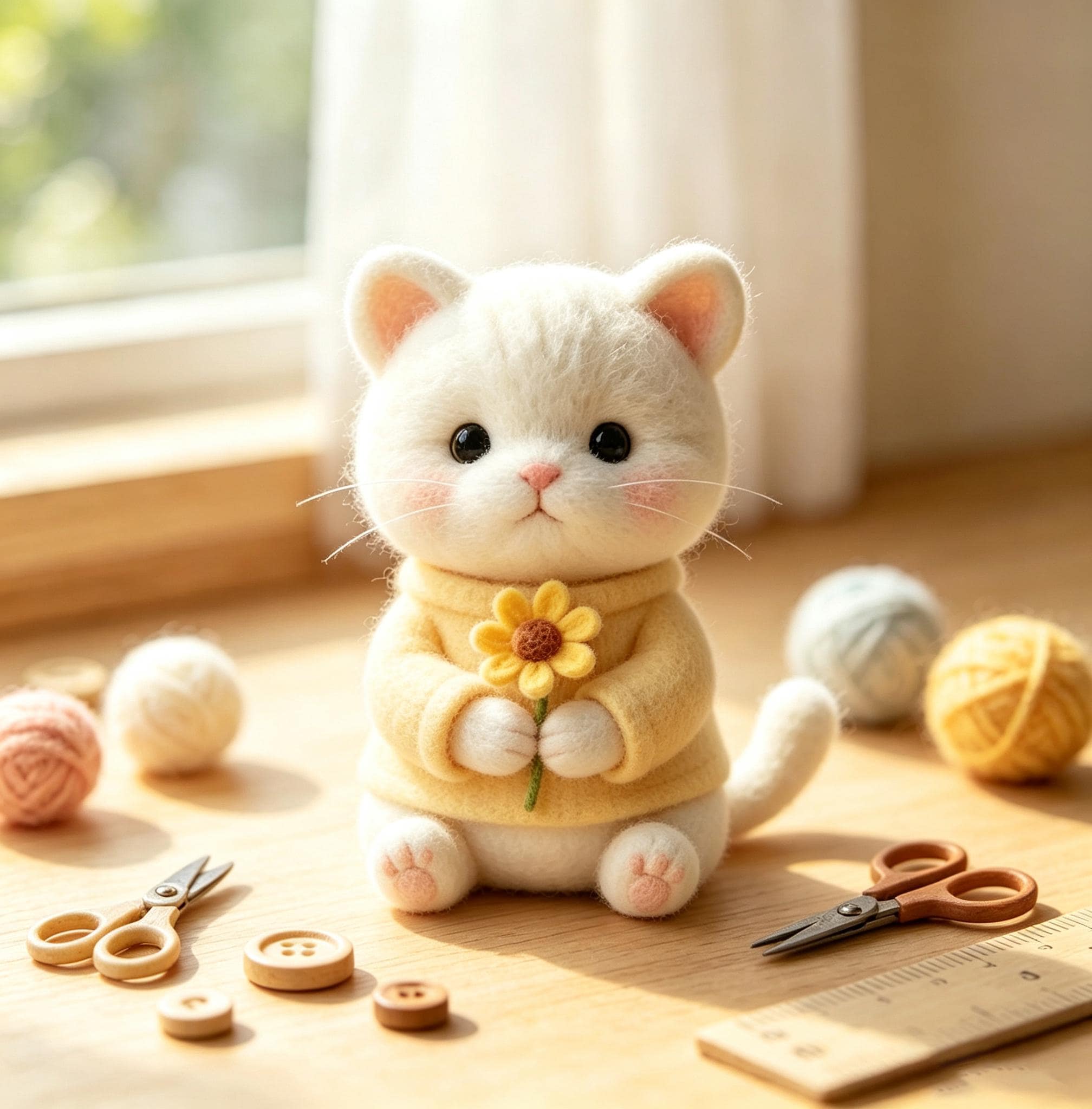 羊毛フェルト人形 - Etsy 日本