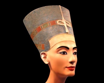 Nefertiti Forever / Digital Bust Restoration / High Quality File Download