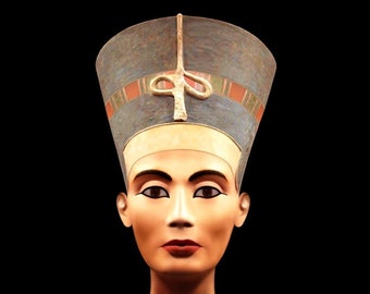 Nefertiti Forever / Digital Bust Restoration / High Quality File Download