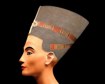 Nefertiti Forever / Digital Bust Restoration / High Quality File Download