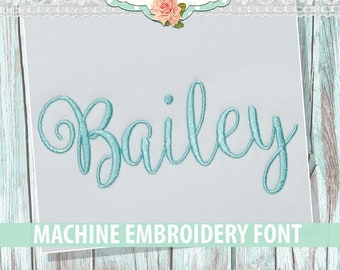 Carried Away Embroidery Font Set - Instant Download
