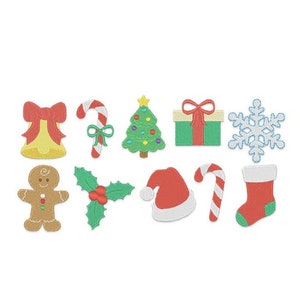 Christmas Minis Embroidery Design Set - Instant Download