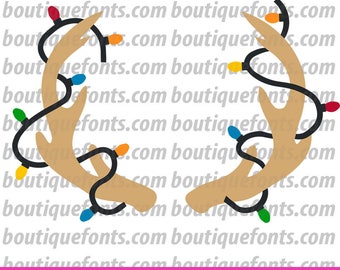 Download Antler Lights Svg Etsy PSD Mockup Templates