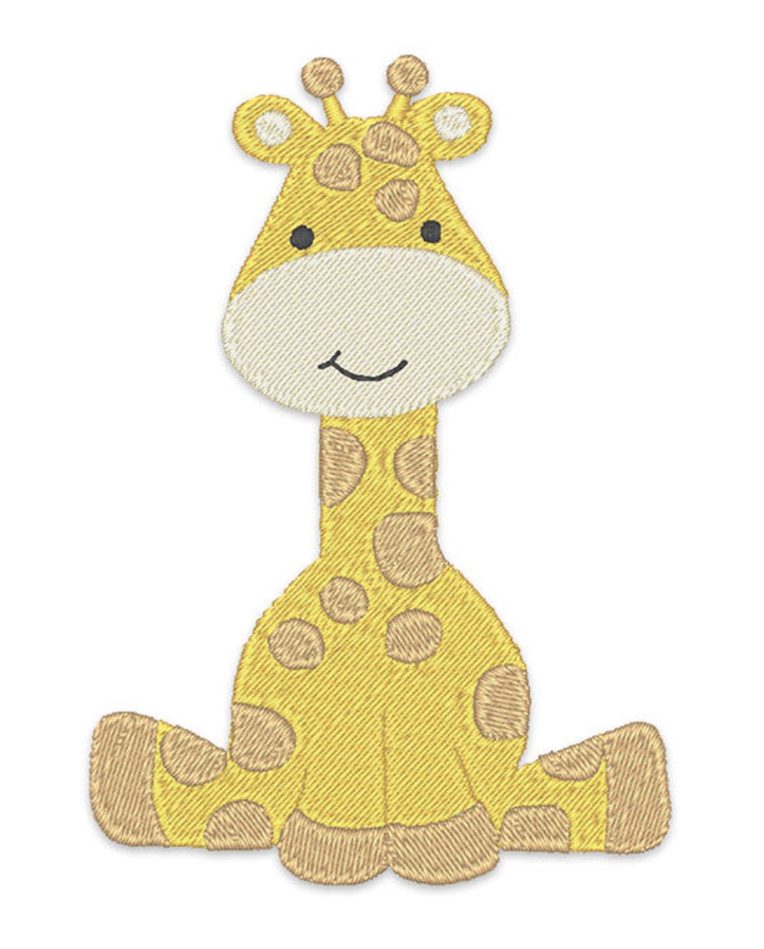 Baby Giraffe Embroidery Design - Instant Download - Etsy