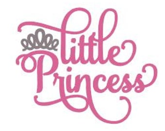 Little Princess Embroidery Design - Instant Download