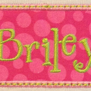 Whimsy Embroidery Font - Instant Download