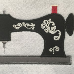 Decorative Sewing Machine Applique Embroidery Design- Instant Download