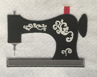 Decorative Sewing Machine Applique Embroidery Design- Instant Download