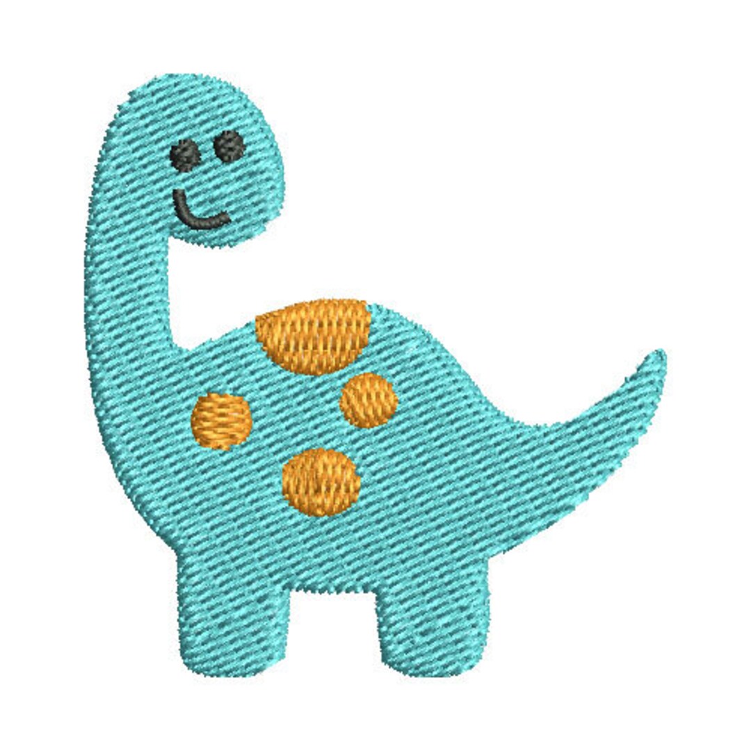 Mini Dinosaur Embroidery Design - Instant Download - Etsy