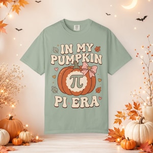 Camiseta de la era de Pumpkin Pi / Diseño de Pumpkin Pi, Otoño, Acción de Gracias
