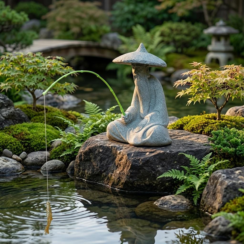 Fisherman statue - Etsy 日本