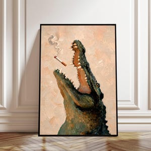 tobacco crocodile 1915 Ad S. Anargyros Murad Turkish Cigarettes Crocodile Cigarette Case, Alligator Cigarette