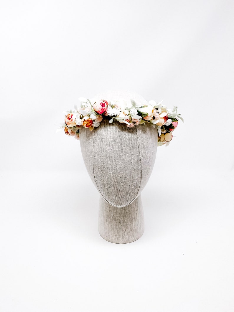Engagement Photos 1st Communion Flower Crown Bridal Flower Crown Flower Crown Flower Girl Style: MANDY