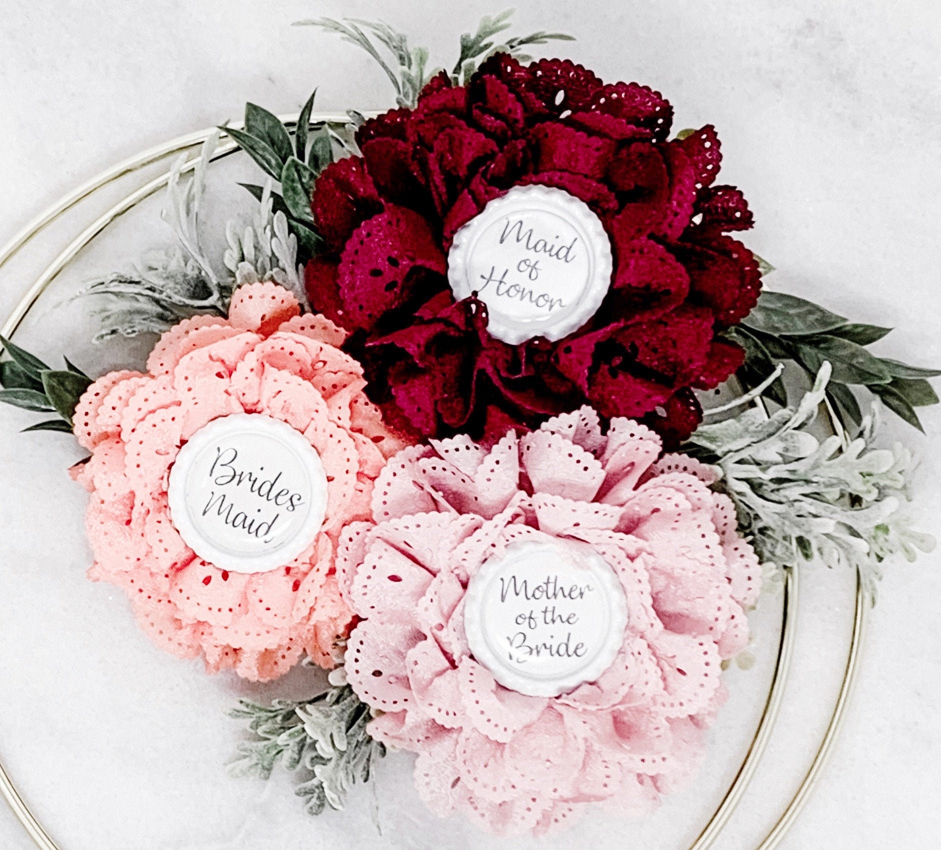 Personalised Floral Name & Number Birthday Metal Pin Badge Personalised Floral Name & Number Birthday Metal Pin Badge