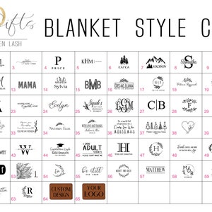 Sweater Fleece Personalized Blanket Monogrammed Throw Blanket with Name Cotton Anniversary Corporate Gift Personalized Gift image 3