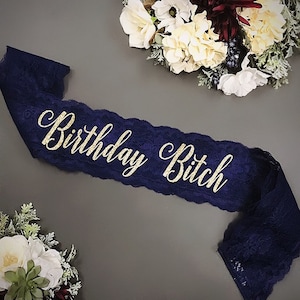 Lace 21 & Finally Legal Sash Birthday Sash 30th Birthday Sash Birthday Party Lace Birthday Sash Lace Sash image 8