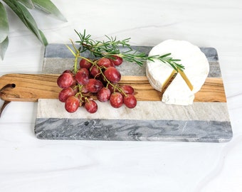 Personalized Cheese Board Personalized Marble Cheese Board - Custom Charcuterie Board - Serving Tray Wood Anniversary