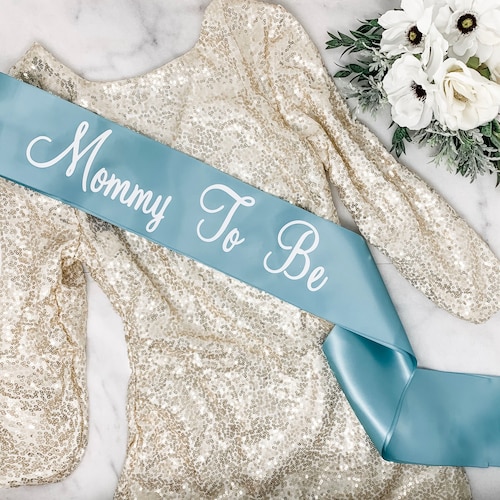 Mommy to Be Sash Baby Shower Sash for Mom to Be Sash Baby Etsy