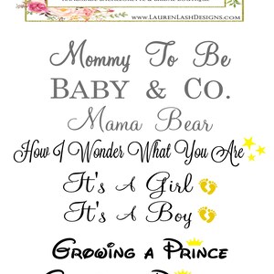 Glitter Mommy To Be Sash Rose Gold Glitter Sash Baby Shower Sash image 5