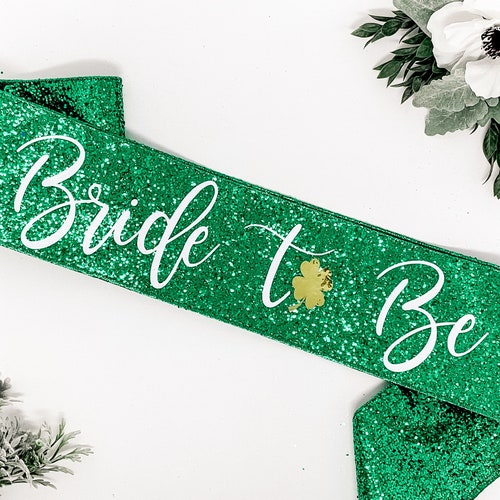 mans st patricks day sash