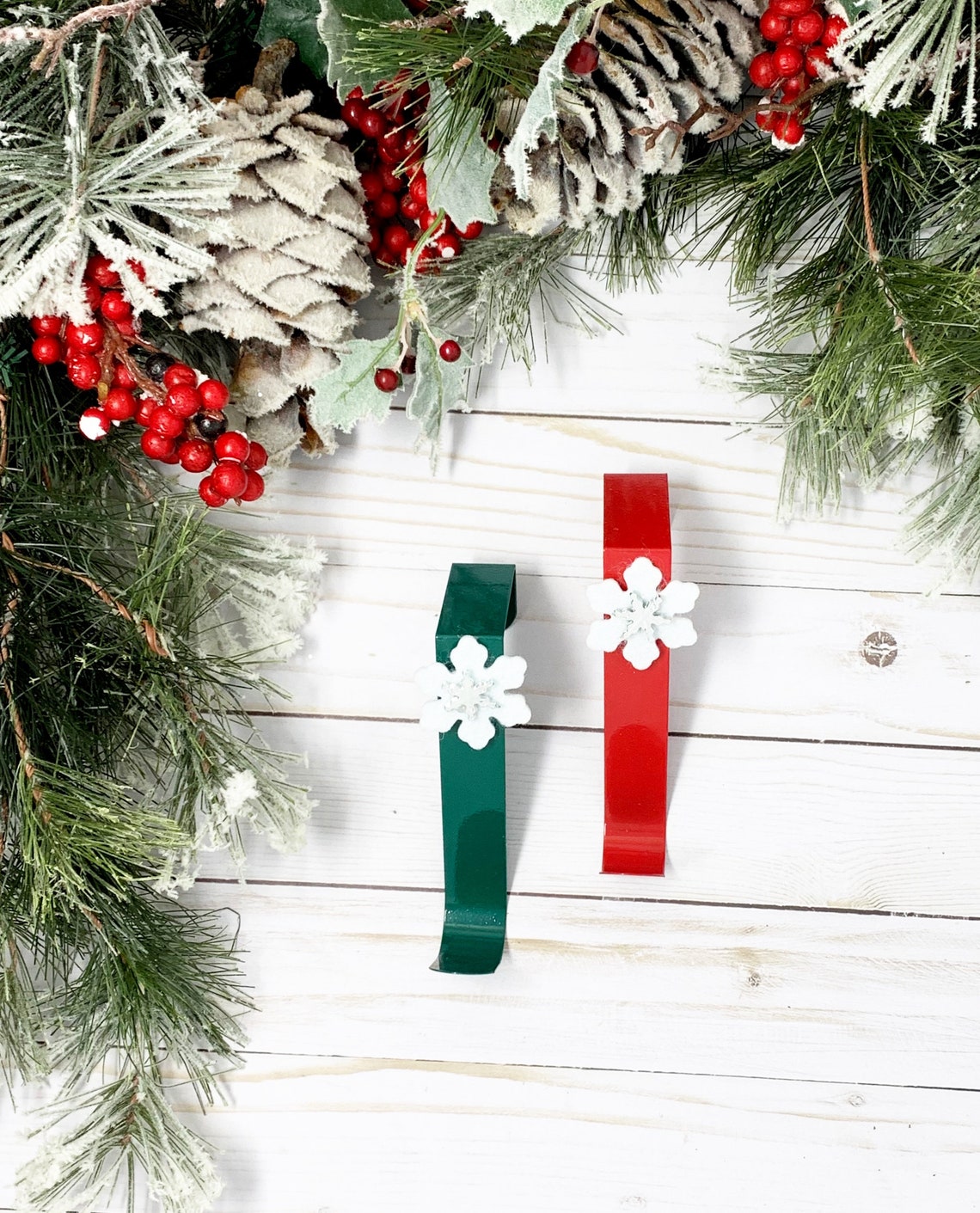 Holiday Wreath Hanger Christmas Door Hanger LIMITED | Etsy
