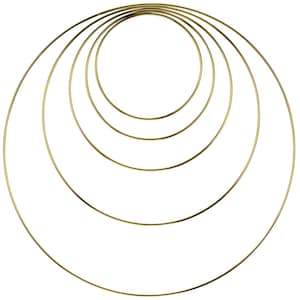 DIY Gold Hoop