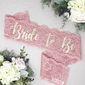 Lace Sash Bride To Be Sash Bachelorette Sash Bachelorette Party Bachelorette Party Sash Bridesmaid Sash Bride Gift image 7