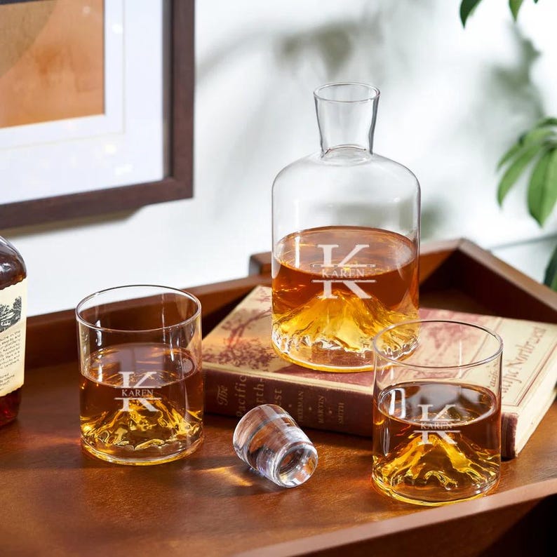 LLDgiftsByLaurenLash Whiskey Decanter