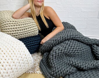 Fat crochet blanket sale