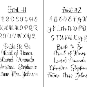 Complete List of Fonts Including All Characters NOT FOR PURCHASE - Etsy
