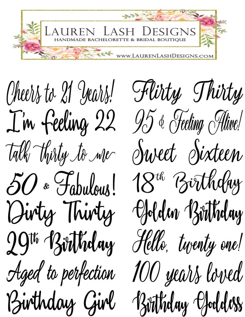 Birthday Sash, Personalized Birthday Sash for Women, Custom Name Any Age, 4 Inch Satin, 21st 30th 40th 50th, Wrinkle Free zdjęcie 3