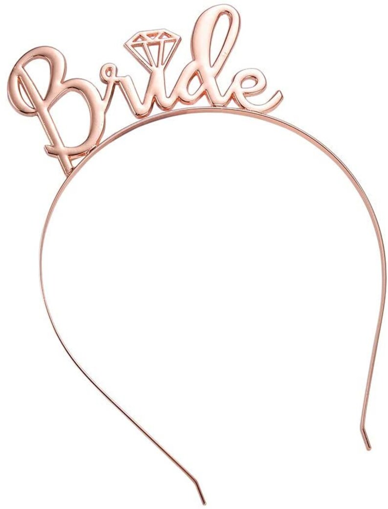 Bride Headband Veil Bachelorette Veil Bride To Be Veil Etsy