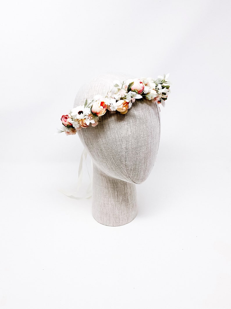 Engagement Photos 1st Communion Flower Crown Bridal Flower Crown Flower Crown Flower Girl Style: MANDY