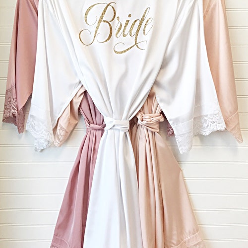 etsy satin robes