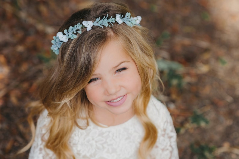 Baby's Breath Flower Crown Flower Crown Wreath Natural Etsy