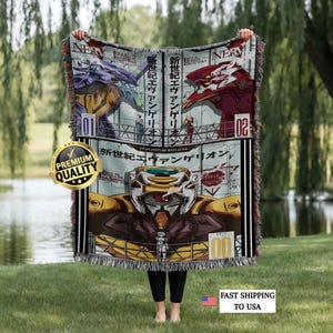 Neon Genesis Blanket - Etsy