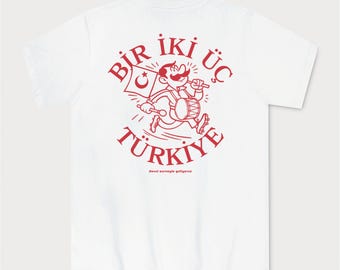 Turkey Football T-Shirt | Retro Türkiye Soccer Fan Tee | Funny Turkish Football Supporter Gift