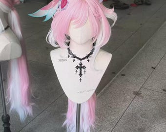 Semi Hard Styling Elysia Honkai Star Rail Wig