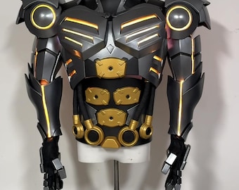 Genos One Punch Man Upper Body Armor Cosplay