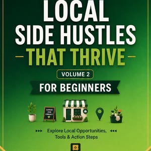 Local Service Hustle Ideas for Beginners | Community Service Guide | Digital Download PDF