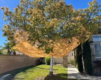 Fruit Catcher 8' x 8' Harvest Net – Protects Fruit Trees and Prevents Fruit from Reaching the Ground
