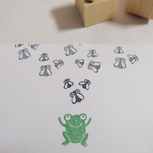 Set de tampons grenouille vole yay